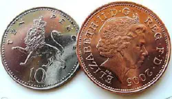 Coin Unique 2p - American Quarter (25cents-similar size to English 10p)