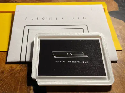 Playing Card Aligner Jig