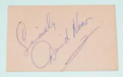 David Nixon - Peach Card