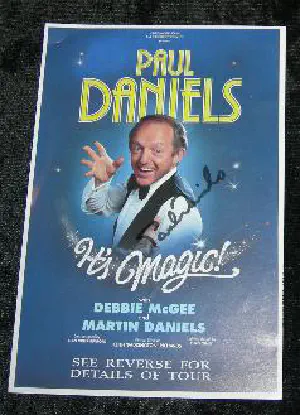 Paul Daniels - Flyer