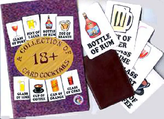 18+ A Collection of Card Cocktails