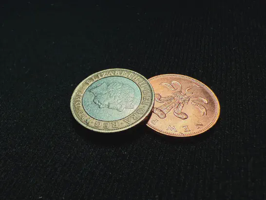 Coin Unique £2 - 2p