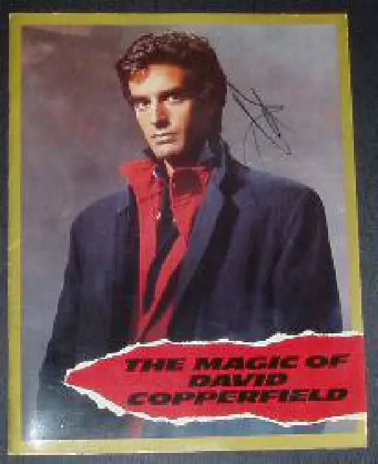 The Magic of David Copperfield - Signed Brochure