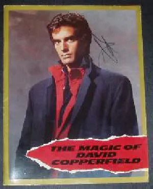 The Magic of David Copperfield - Signed Brochure