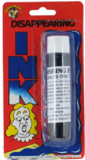 Disappearing Ink