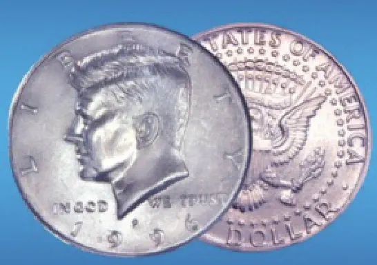 Flipper Coin Half Dollar