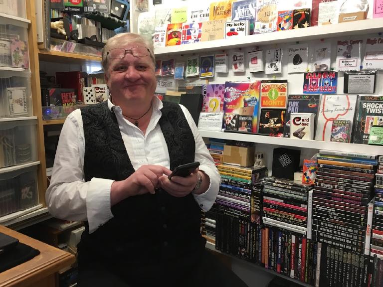 Malcolm in Top Secret Magic Shop