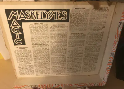 Maskelynes Magic Set - Gamagic