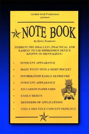 Note Book by Kerry Summers