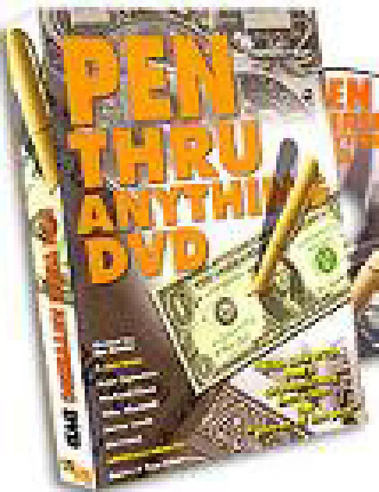Pen Thru Anything DVD