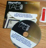 Tab Test - Wayne Fox