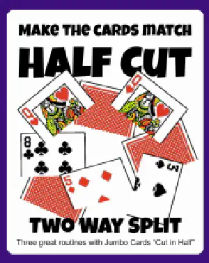 Mumbo Jumbo Half Cut - Will The Cards Match - Two Way Split